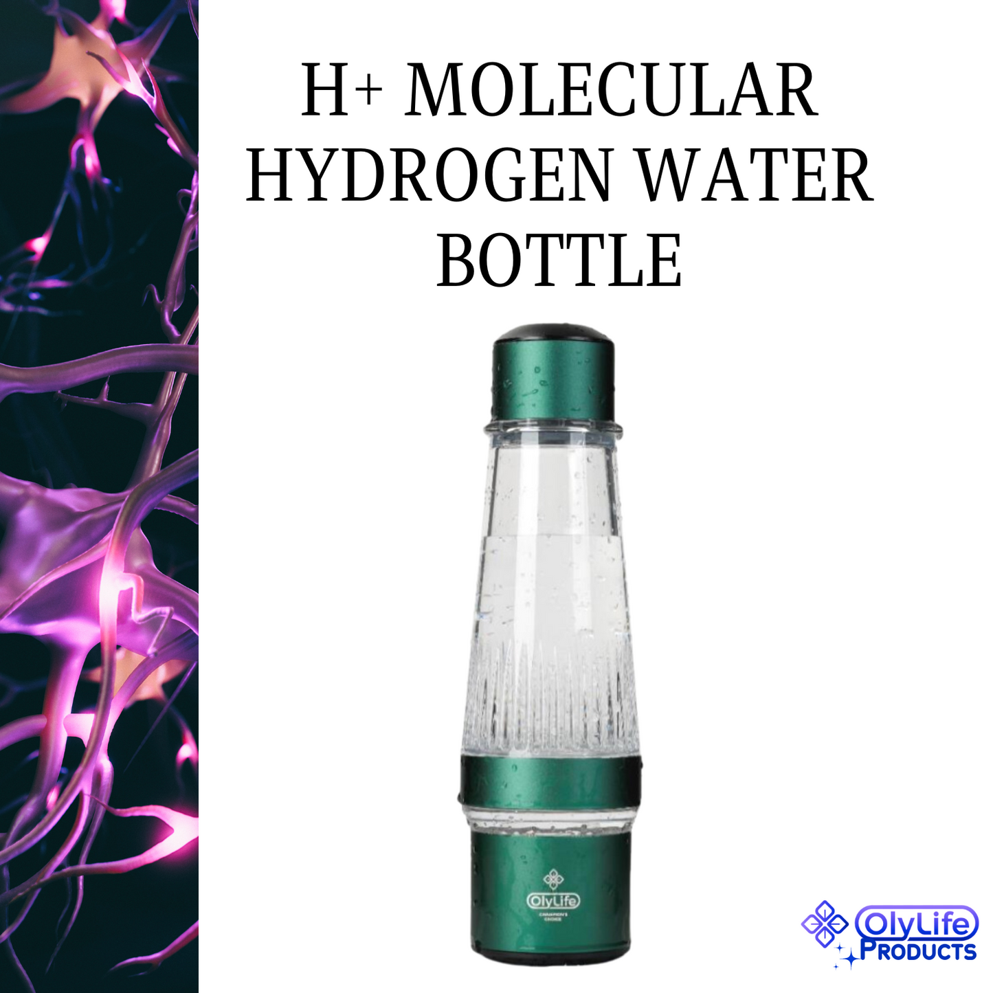 H+ Molecular Hydrogen Water Bottle - Payment Plan