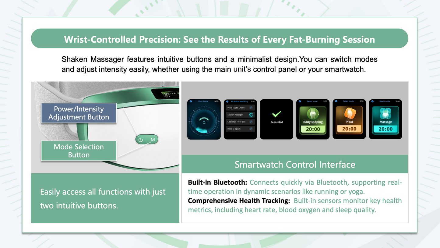 OlyLife Shaken PEMF Fat-Burning Device