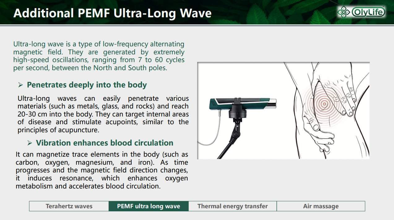 OlyLife Vitality Terahertz PEMF Wand - Payment Plan