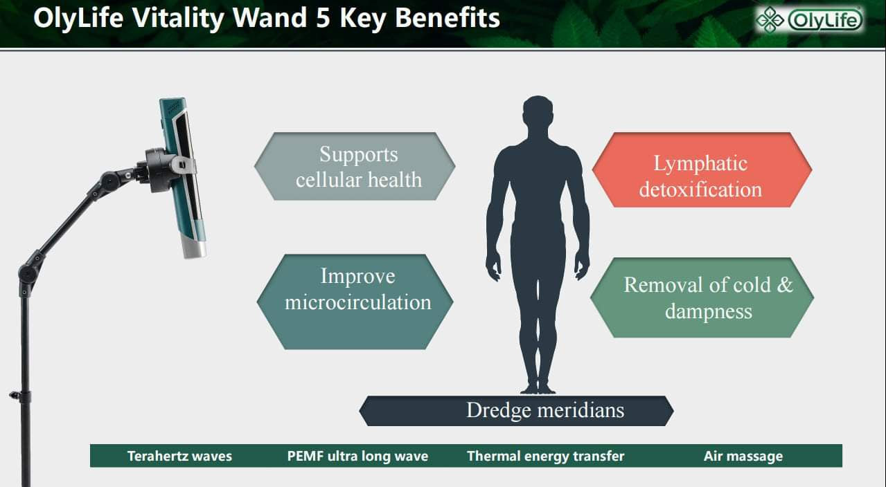 OlyLife Vitality Terahertz PEMF Wand - Payment Plan